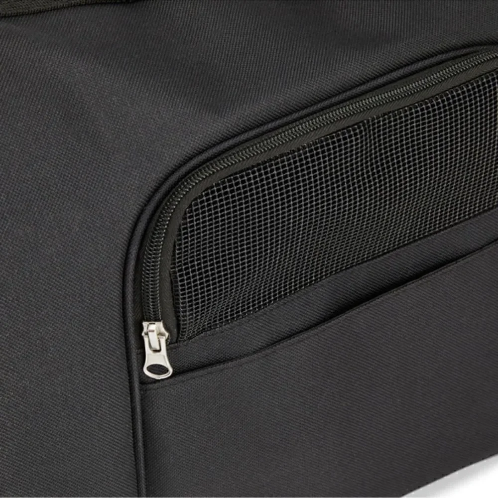 EveryYay Going Places To Go Black Pet Carrier, Small